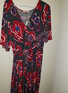 Beautiful hi lo wrap dress